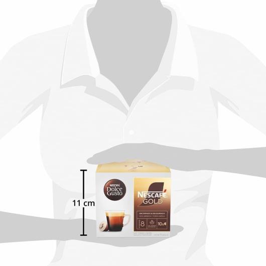 Café em Cápsula Dolce Gusto Nescafé Gold Intensidade 8 80g 10 cápsulas - Imagem em destaque