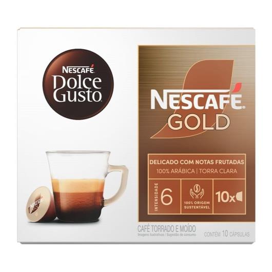 Cápsula de café intensidade 6 Dolce Gusto Gold 10 unidades 60g - Imagem em destaque