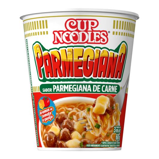Macarrão Instantâneo Parmegiana de Carne Cup Noodles Copo 68g - Imagem em destaque