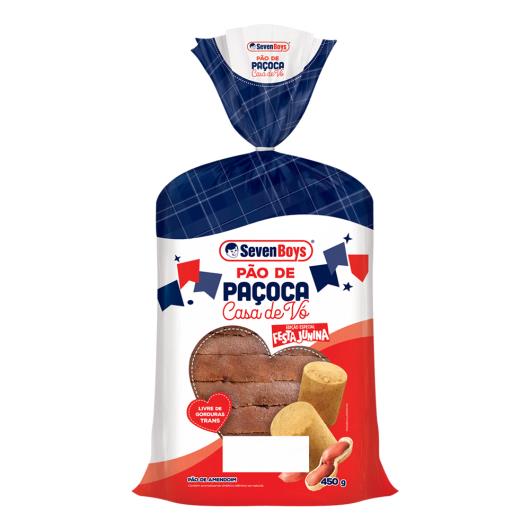 Pão de Paçoca Seven Boys Festa Junina Casa de Vó Pacote 450g Edição Especial - Imagem em destaque