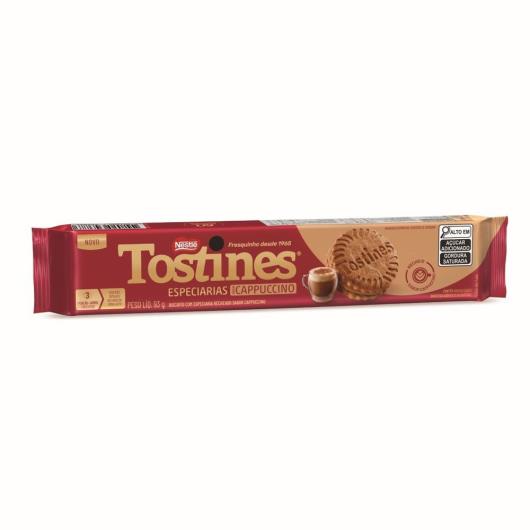 Biscoito Tostines Especiarias  Recheio Cappuccino 93g - Imagem em destaque