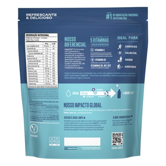 Suplemento alimentar limão Liquid I.V. 256g - Imagem em destaque
