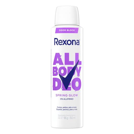 Desodorante Aerossol Rexona All Body Deo Spring Glow 150ml Spray - Imagem em destaque