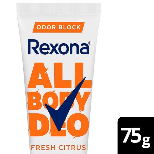 Desodorante Creme Rexona All Body Deo Fresh Citrus 75g - Imagem em destaque