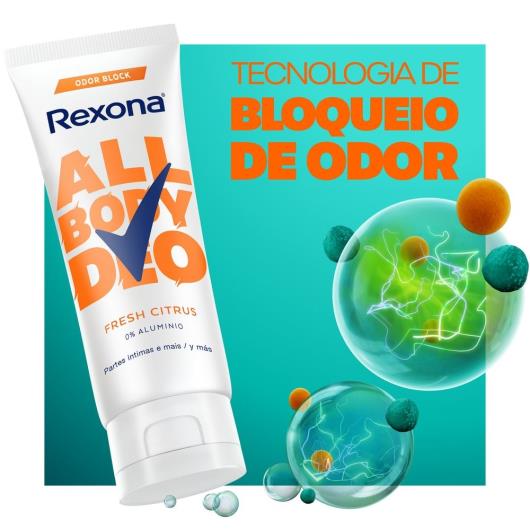 Desodorante Creme Rexona All Body Deo Fresh Citrus 75g - Imagem em destaque
