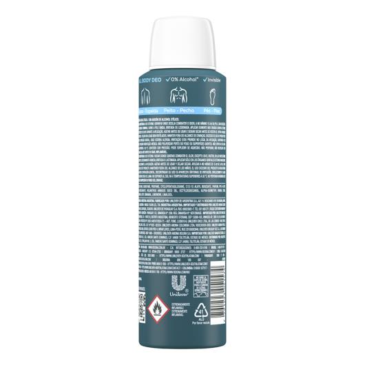 Desodorante Aerossol Rexona All Body Deo Ocean Rush 150ml Spray - Imagem em destaque