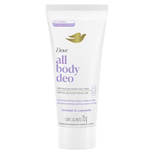 Creme Desodorante Dove All Body Deo Lavender & Camomile 75g - Imagem em destaque