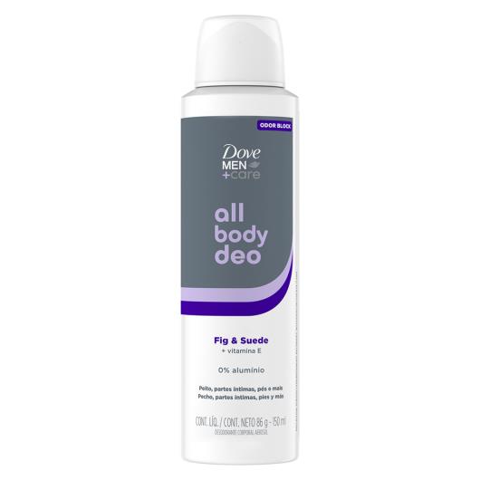Desodorante Aerossol Dove Men+Care All Body Deo Fig & Suede 150ml Spray - Imagem em destaque
