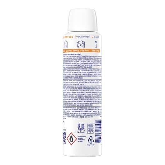 Desodorante Aerossol Rexona All Body Deo Fresh Citrus 150ml Spray - Imagem em destaque