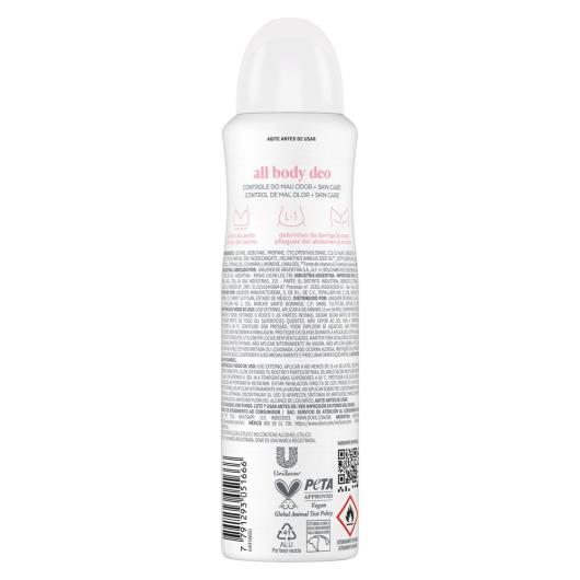 Desodorante Aerossol Raspberry & Rose Dove All Body Deo 150ml Spray - Imagem em destaque