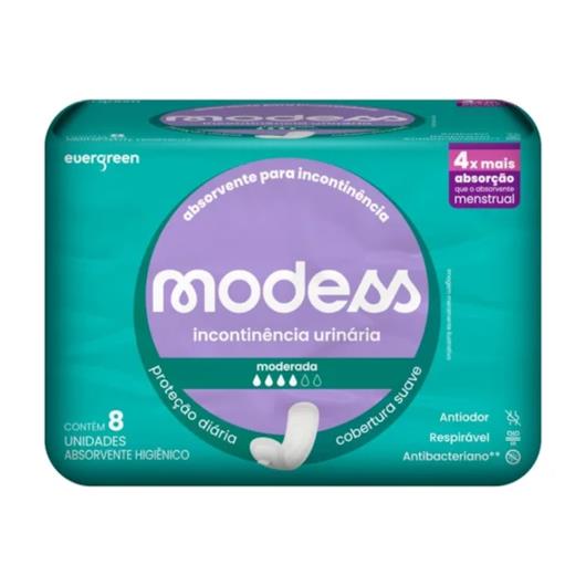 Absorvente incontinência urinária moderado Modess 10 Unidades - Imagem em destaque