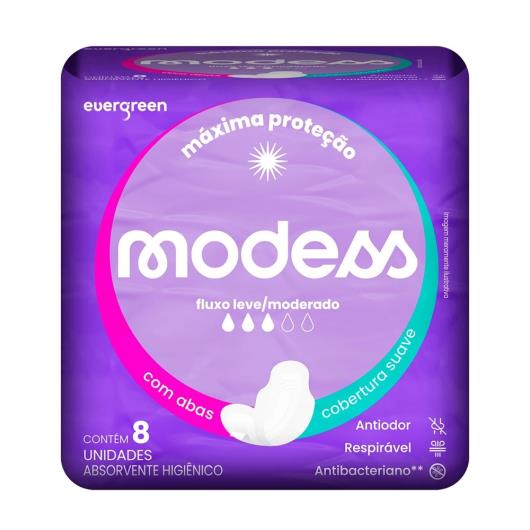 Absorvente incontinência urinária intenso Modess 10 Unidades - Imagem em destaque