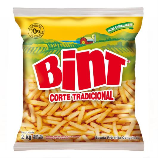Batata Bint Pré Frita Tradicional Congelada 2kg - Imagem em destaque
