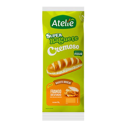 Super Baguete Cremoso Ateliê Frango Desfiado 135g - Imagem em destaque