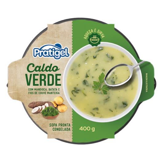 Caldo Verde Pratigel Congelado Pote 400g - Imagem em destaque