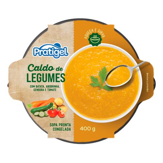 Caldo de Legumes Pratigel Congelado Pote 400g - Imagem em destaque