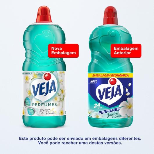Limpador Perfumado Veja Jasmin do Caribe - 2L - Imagem em destaque