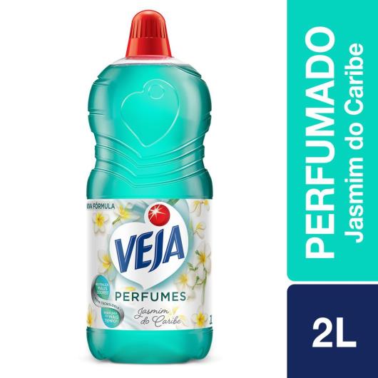 Limpador Perfumado Veja Jasmin do Caribe - 2L - Imagem em destaque
