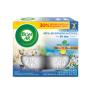Difusor Elétrico Bom Ar Lirio Branco e Algodão Refil 2 unidades 16ml