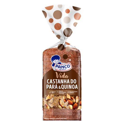 Pão de Forma Panco Vida Integral Castanha-do-Pará & Quinoa Pacote 350g - Imagem em destaque