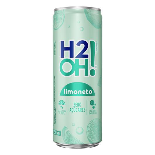 Refrigerante H2OH! Limoneto Zero Açúcar Lata 350ml - Imagem em destaque