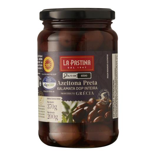 Azeitona Preta em Conserva Inteira La Pastina Vidro 200g - Imagem em destaque