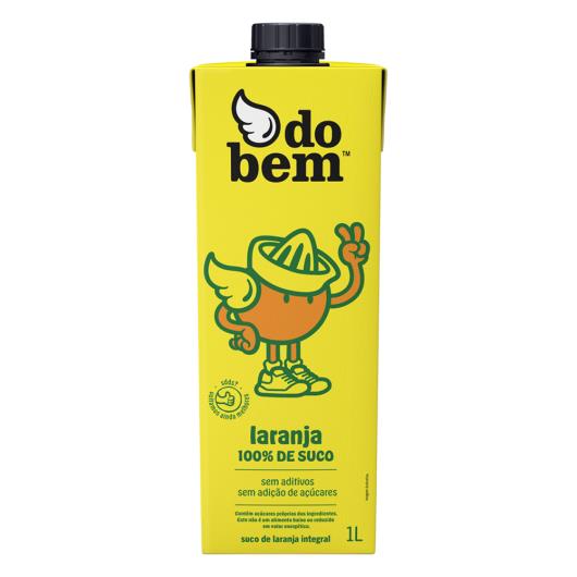 Suco Do Bem Integral Laranja Caixa 1l - Imagem em destaque
