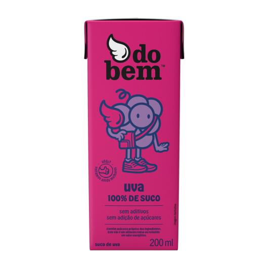 Suco Do Bem Uva Caixa 200ml - Imagem em destaque