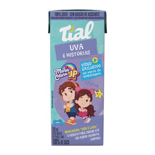 Suco Pera e Uva Maria Clara & JP Tial Histórias Caixa 200ml - Imagem em destaque