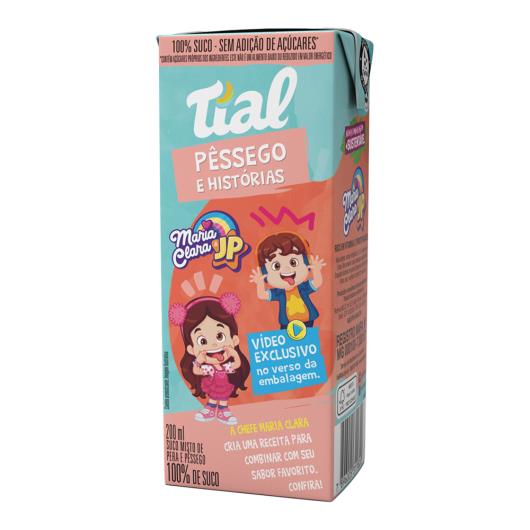 Suco Tial Pera e Pêssego Maria Clara & JP Histórias 200ml - Imagem em destaque
