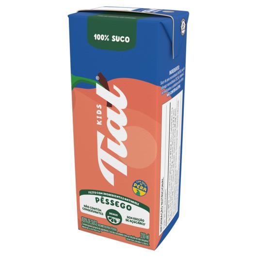 Suco Tial Kids Pêssego 200ml - Imagem em destaque
