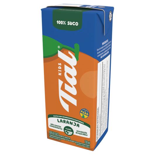 Suco laranja Tial Maria Clara & JP 200ml - Imagem em destaque