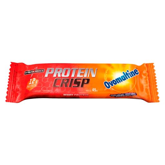 Barra Protein Crisp Integralmédica 12g de Proteína Ovomaltine 45g - Imagem em destaque