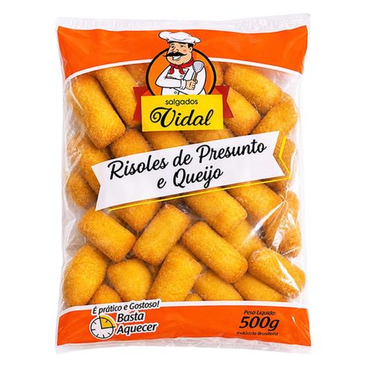 Risoles presunto e queijo Vidal Salgados congelado 500g - Imagem em destaque