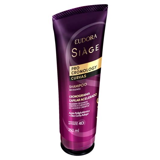 Shampoo Eudora Siàge Pro Cronology Curvas Bisnaga 250ml - Imagem em destaque