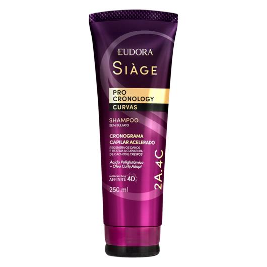 Shampoo Eudora Siàge Pro Cronology Curvas Bisnaga 250ml - Imagem em destaque