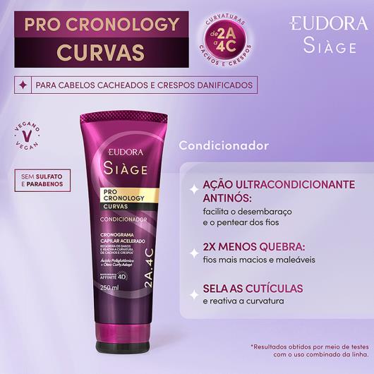Condicionador Eudora Siàge Pro Cronology Curvas Bisnaga 250ml - Imagem em destaque