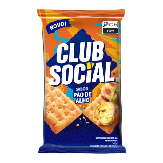 Biscoito Club Social Pão de Alho Pacote 141g 6 Unidades - Imagem em destaque