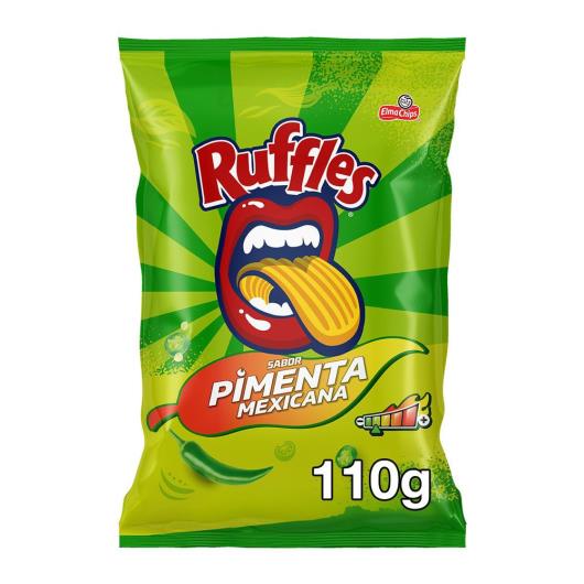 Batata Frita Ondulada Pimenta Mexicana Elma Chips Ruffles 110G - Imagem em destaque