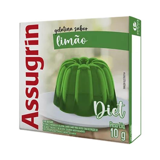 Gelatina em Pó Assugrin Diet Limão 10g - Imagem em destaque