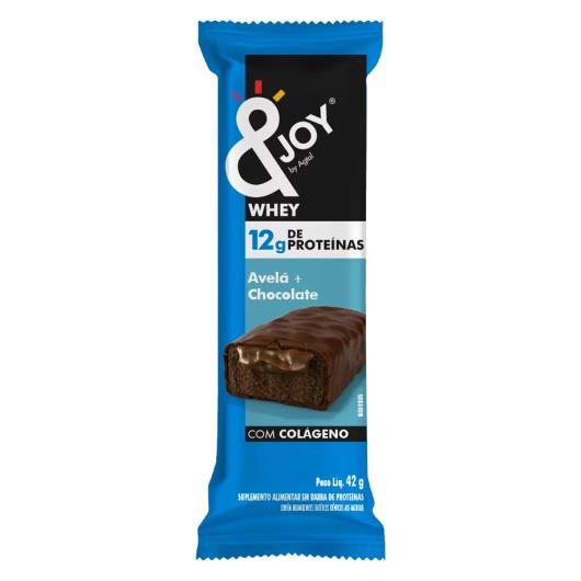 Barra de Proteína &JOY Avelã e Chocolate 42g - Imagem em destaque