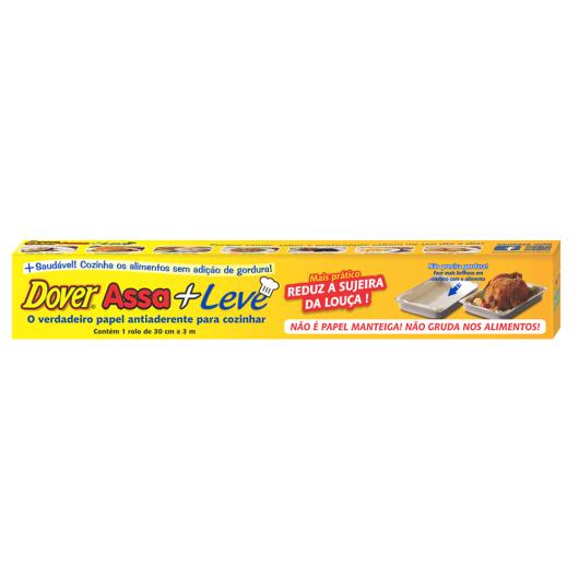 Papel Antiaderente para Cozinhar Dover Assa + Leve 30cm x 3m - Imagem em destaque