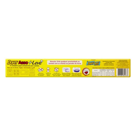 Papel Antiaderente para Cozinhar Dover Assa + Leve 30cm x 3m - Imagem em destaque