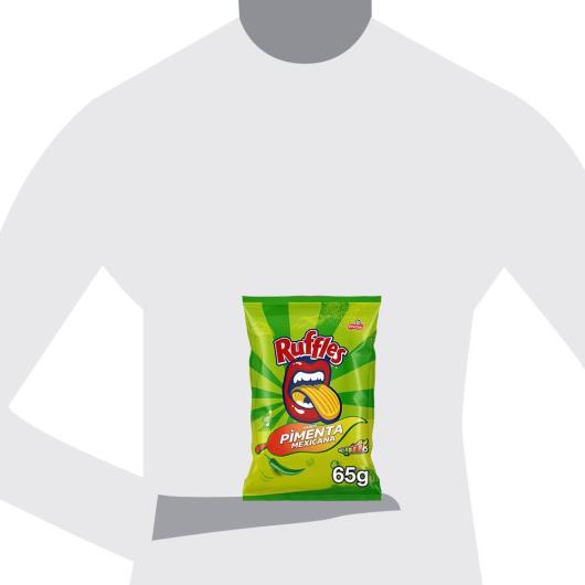 Batata Frita Ondulada Pimenta Mexicana Elma Chips Ruffles 65G - Imagem em destaque