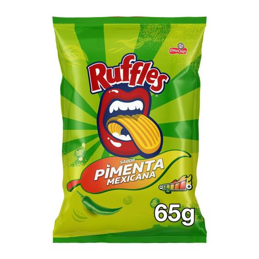 Batata Frita Ondulada Pimenta Mexicana Elma Chips Ruffles 65G - Imagem em destaque