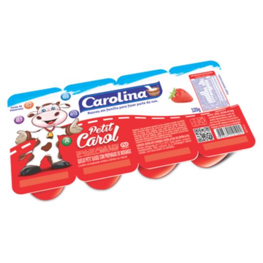Petit Suisse Carolina Morango bandeja 320g - Imagem em destaque