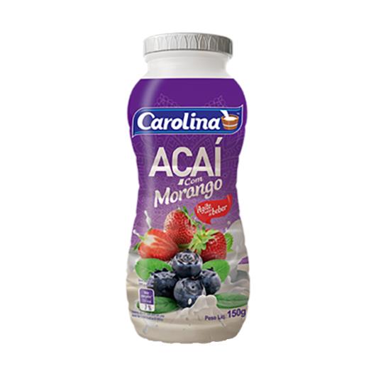 Bebida Láctea Carolina Açaí com Morango Frasco 150g - Imagem em destaque