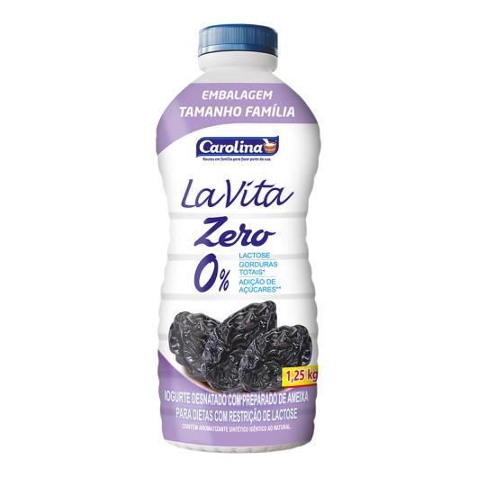 Iogurte Carolina La Vita Zero Ameixa 1.25kg - Imagem em destaque