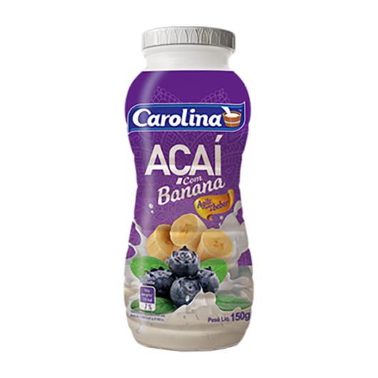 Bebida Láctea Carolina Açaí com Banana 150g - Imagem em destaque