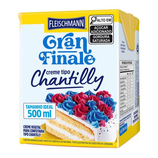 Creme Chantilly Fleischmann Gran Finale Caixa 500ml - Imagem em destaque